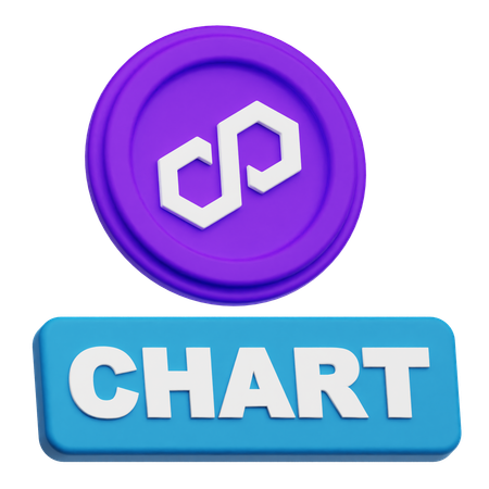 Polygon Chart  3D Icon