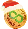 Polygon Christmas Coin