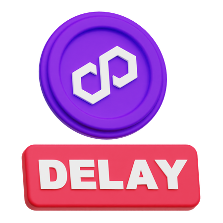 Polygon Delay  3D Icon