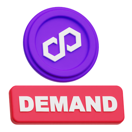 Polygon Demand  3D Icon