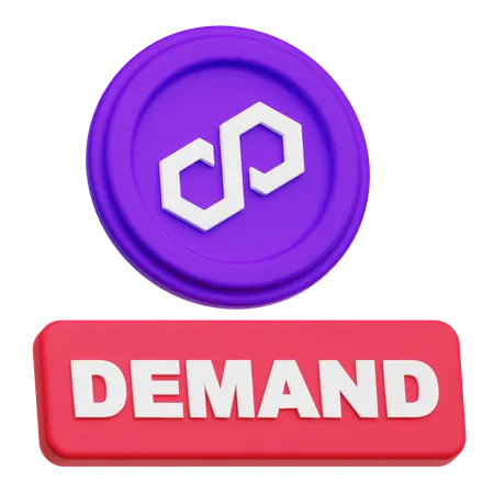Polygon Demand  3D Icon