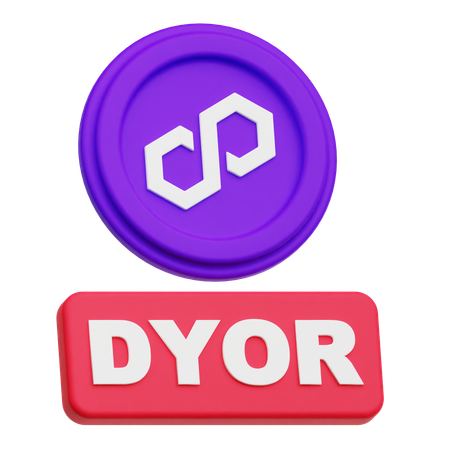 Polygon Dyor  3D Icon