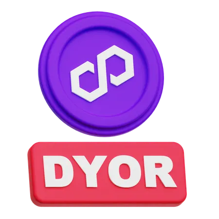 Polygon Dyor  3D Icon
