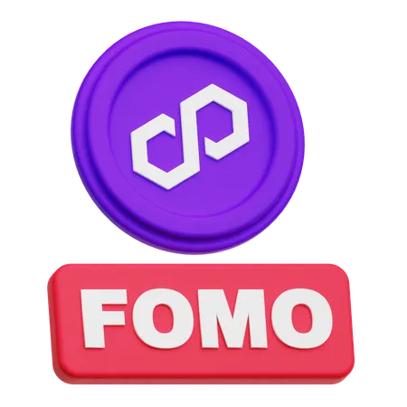 Polygon Fomo  3D Icon