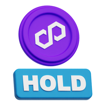 Polygon Hold  3D Icon