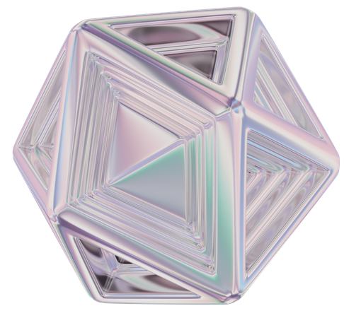 Polygon Hole  3D Icon