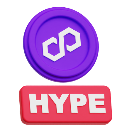 Polygon Hype  3D Icon
