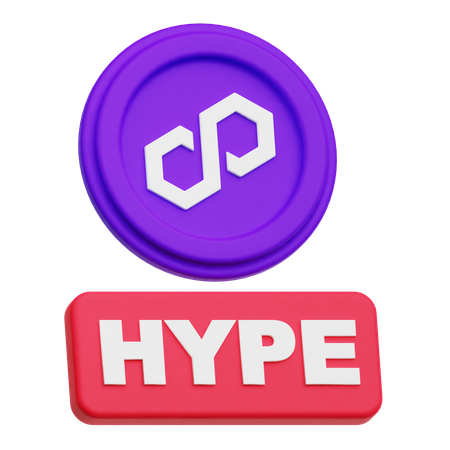 Polygon Hype  3D Icon