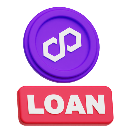 Polygon Loan  3D Icon