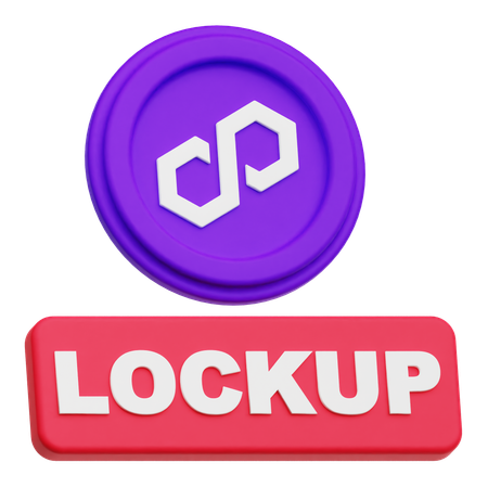 Polygon Lockup  3D Icon