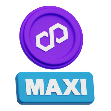 Polygon Maxi  3D Icon