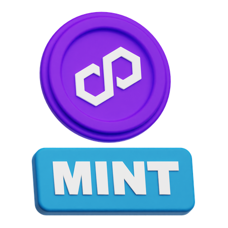 Polygon Mint  3D Icon