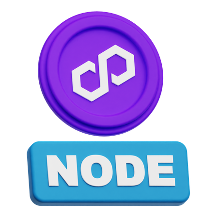 Polygon Node  3D Icon