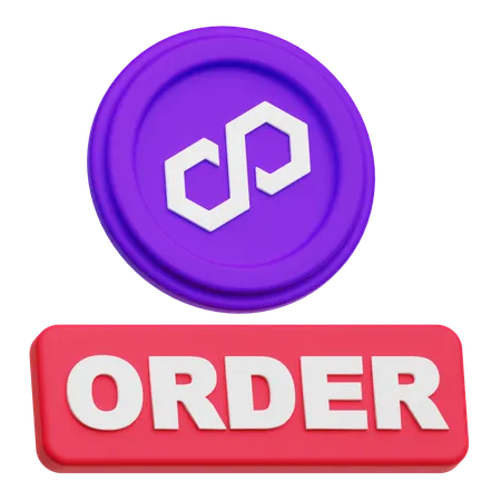 Polygon Order  3D Icon