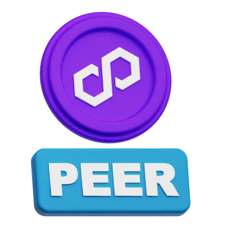 Polygon Peer  3D Icon