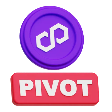 Polygon Pivot  3D Icon