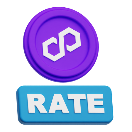 Polygon Rate  3D Icon