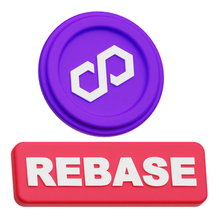 Polygon Rebase  3D Icon