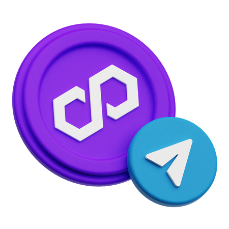 Polygon Send  3D Icon