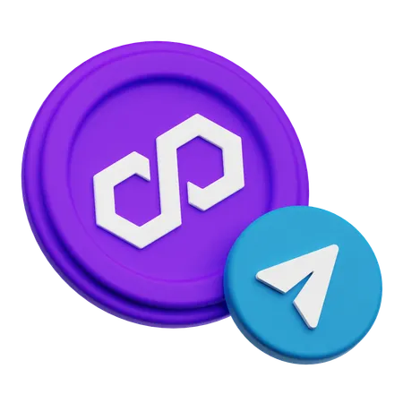 Polygon Send  3D Icon