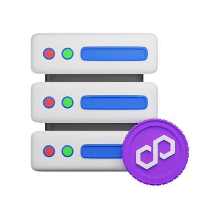 Polygon Server  3D Icon