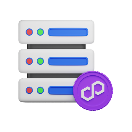 Polygon Server  3D Icon