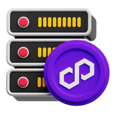 Polygon Server  3D Icon