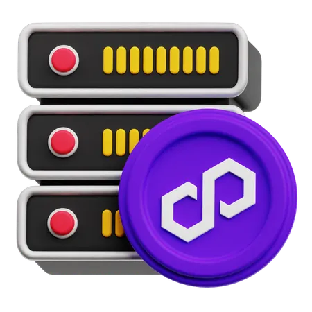 Polygon Server  3D Icon