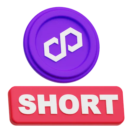 Polygon Short  3D Icon