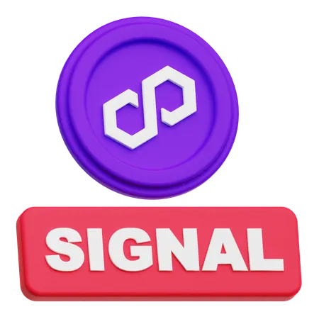 Polygon Signal  3D Icon