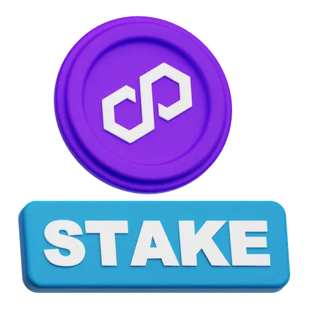 Polygon Stake  3D Icon