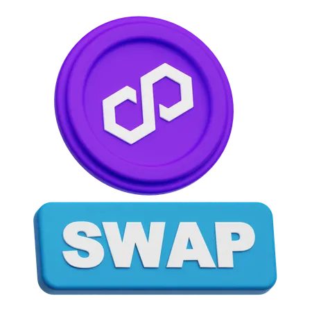 Polygon Swap  3D Icon
