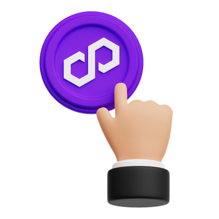 Polygon Touch  3D Icon