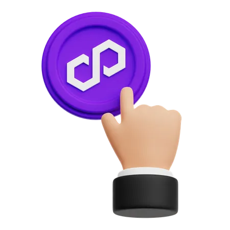 Polygon Touch  3D Icon