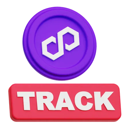 Polygon Track  3D Icon