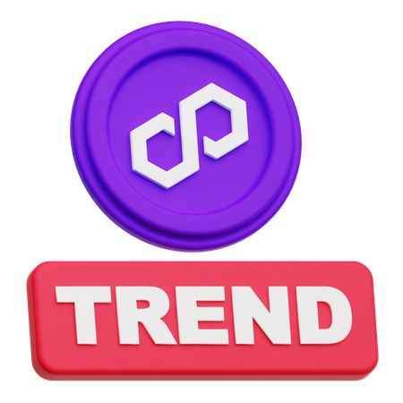 Polygon Trend  3D Icon