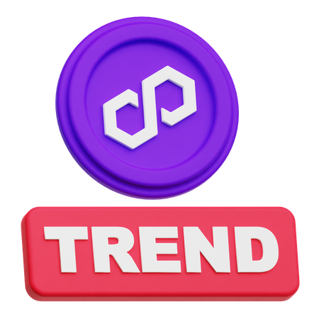 Polygon Trend  3D Icon