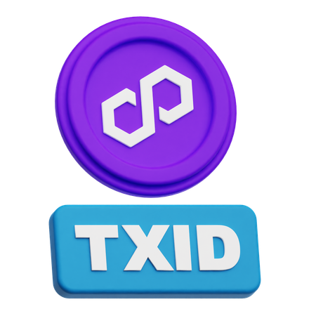 Polygon Txid  3D Icon