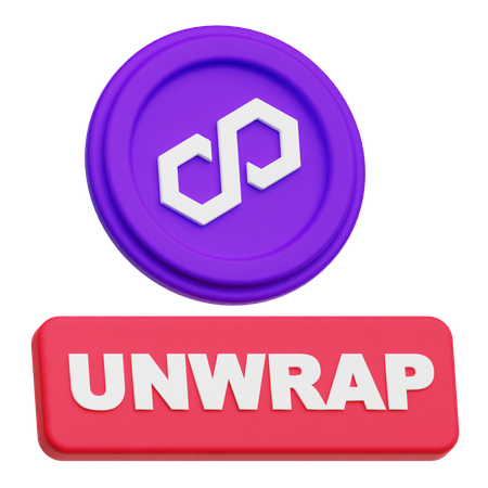 Polygon Unwrap  3D Icon