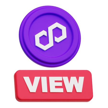 Polygon View  3D Icon