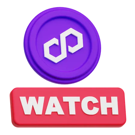 Polygon Watch  3D Icon