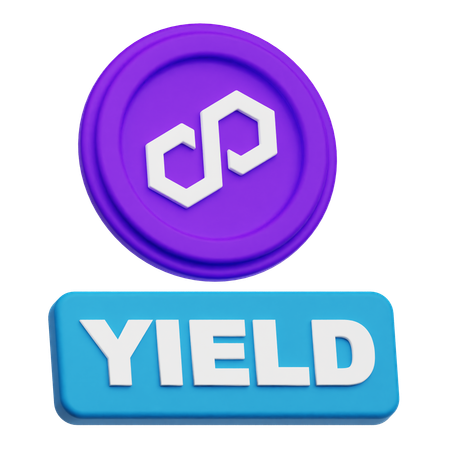 Polygon Yield  3D Icon