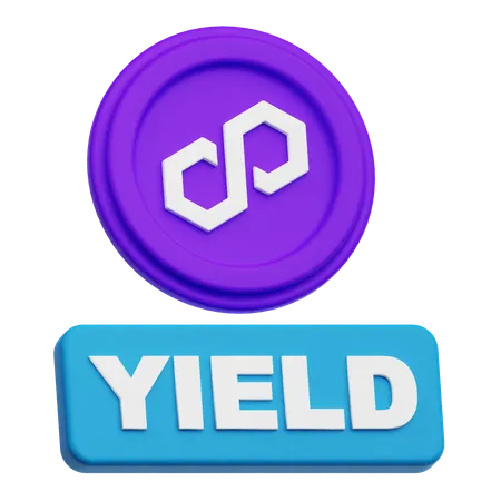 Polygon Yield  3D Icon