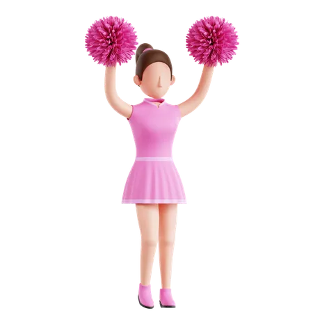 Pom pom girls  3D Icon