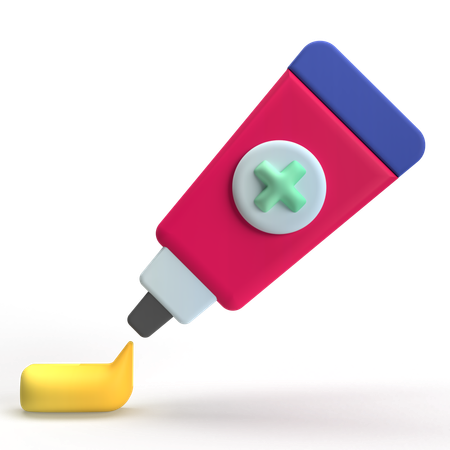 Pomada  3D Icon