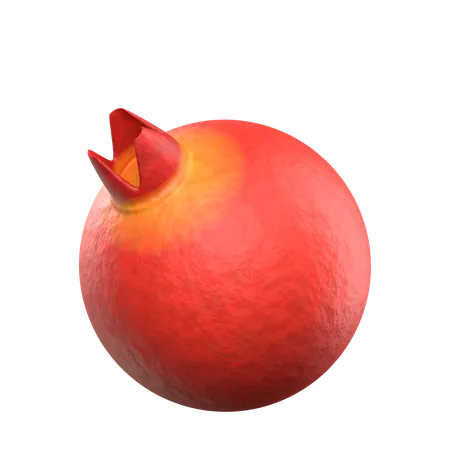 Pomegranate  3D Icon