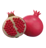 Pomegranate 3d icon