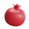 3d pomegranate logo