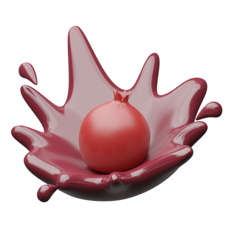 Pomegranate juice  3D Icon