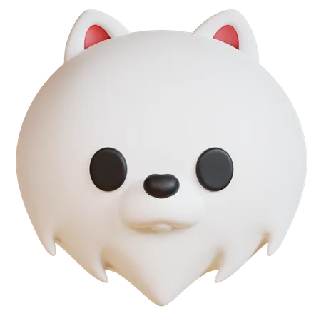 Pomeranian  3D Icon